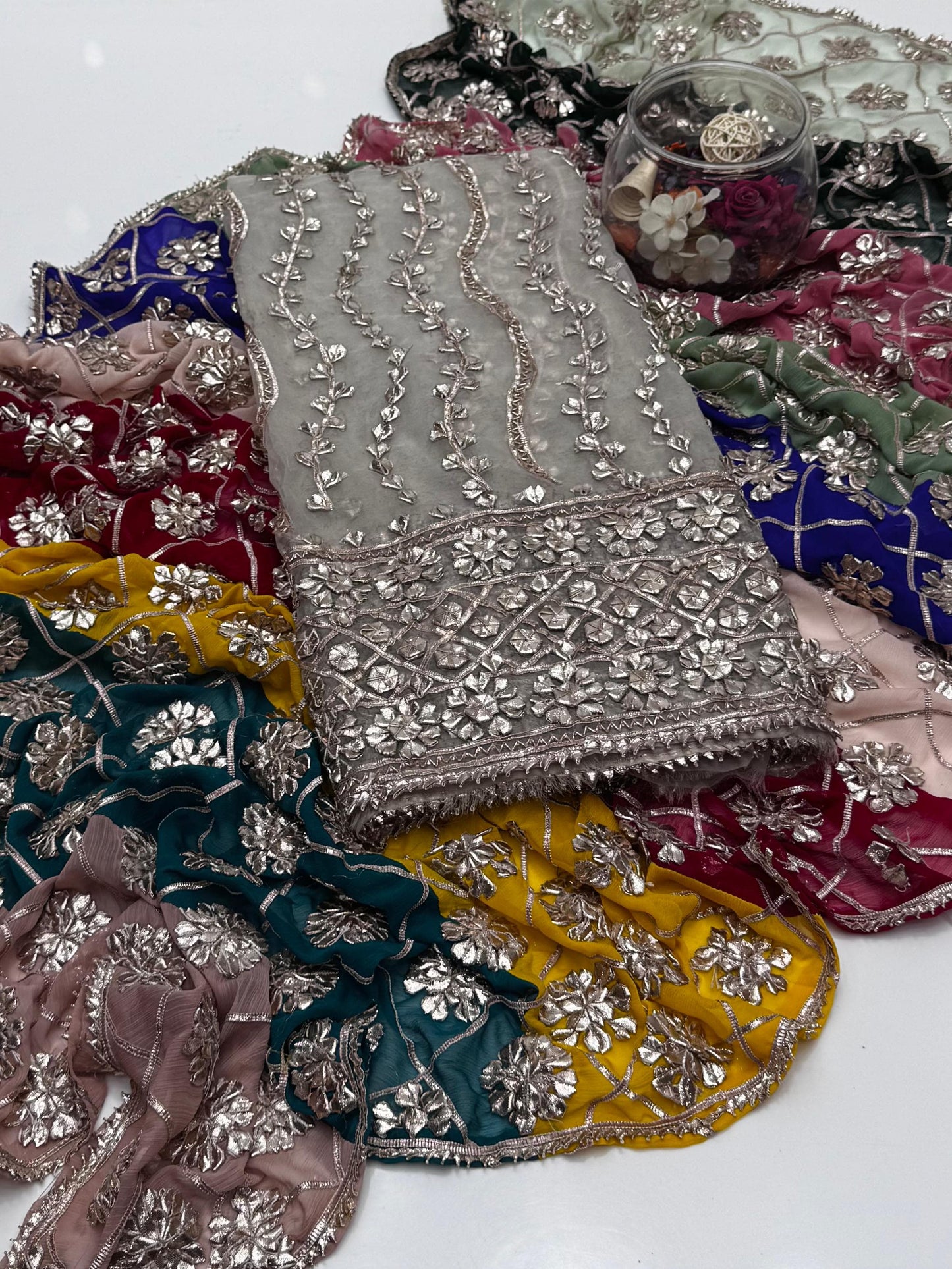GOTA WORK ON ORGANZA