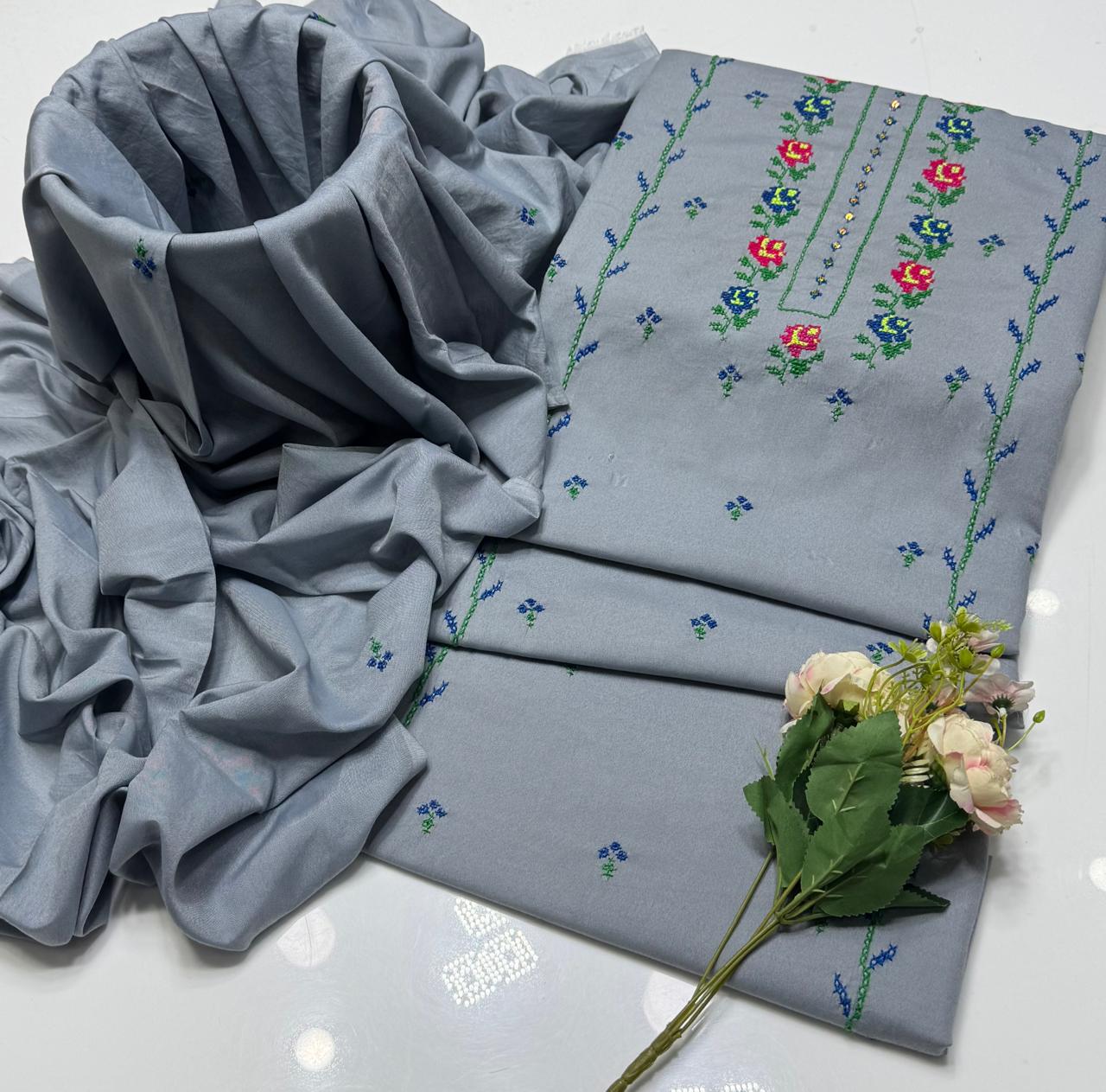 HANDMADE KHADDI LAWN