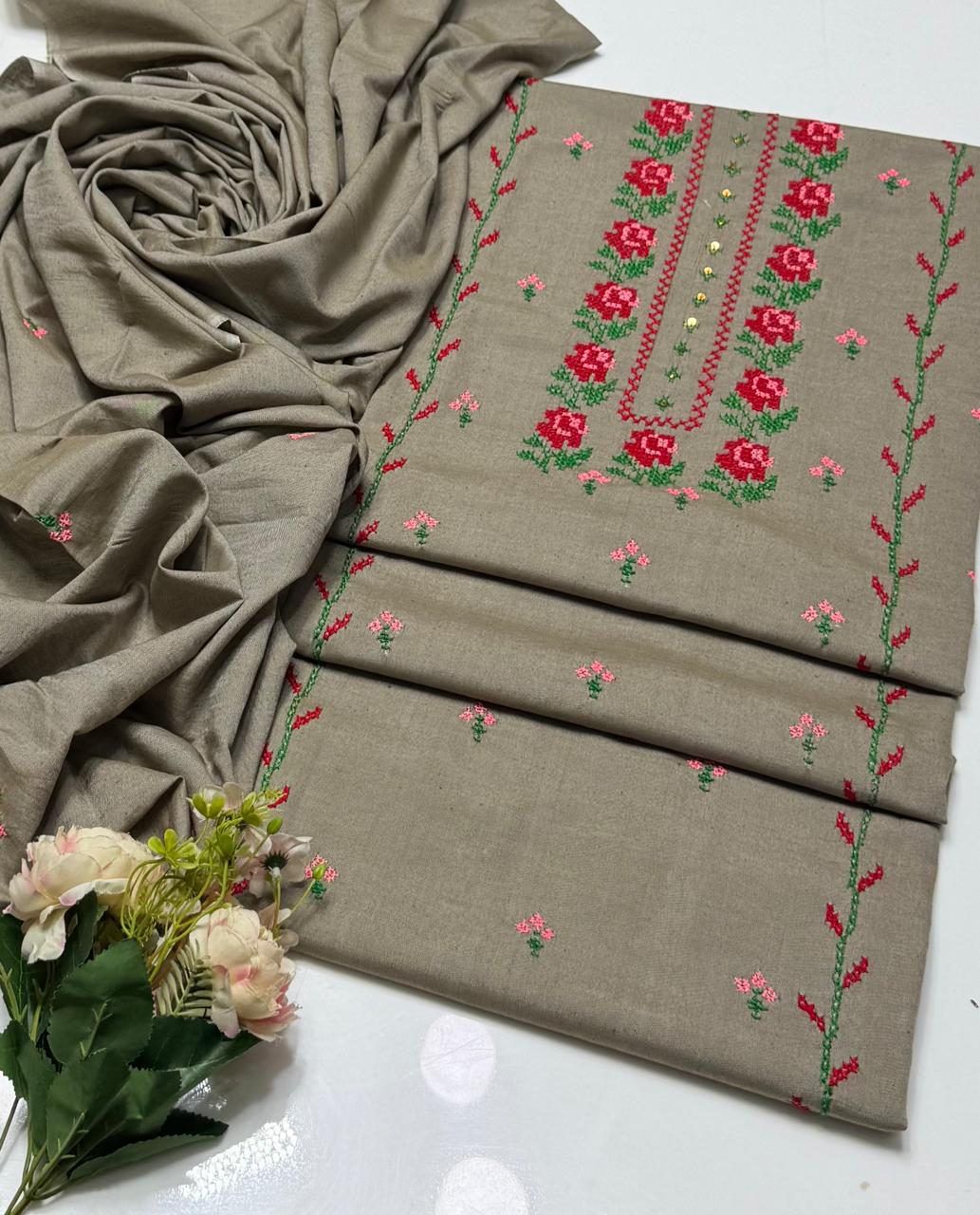 HANDMADE KHADDI LAWN