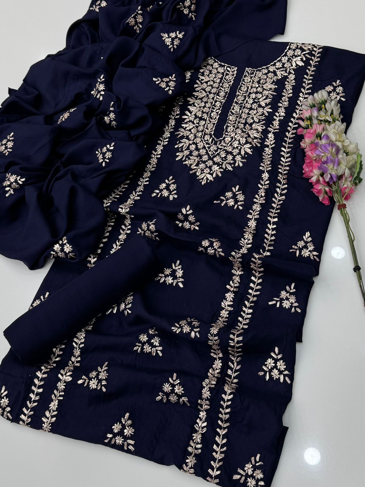 LINEN GOTA WORK SUITS