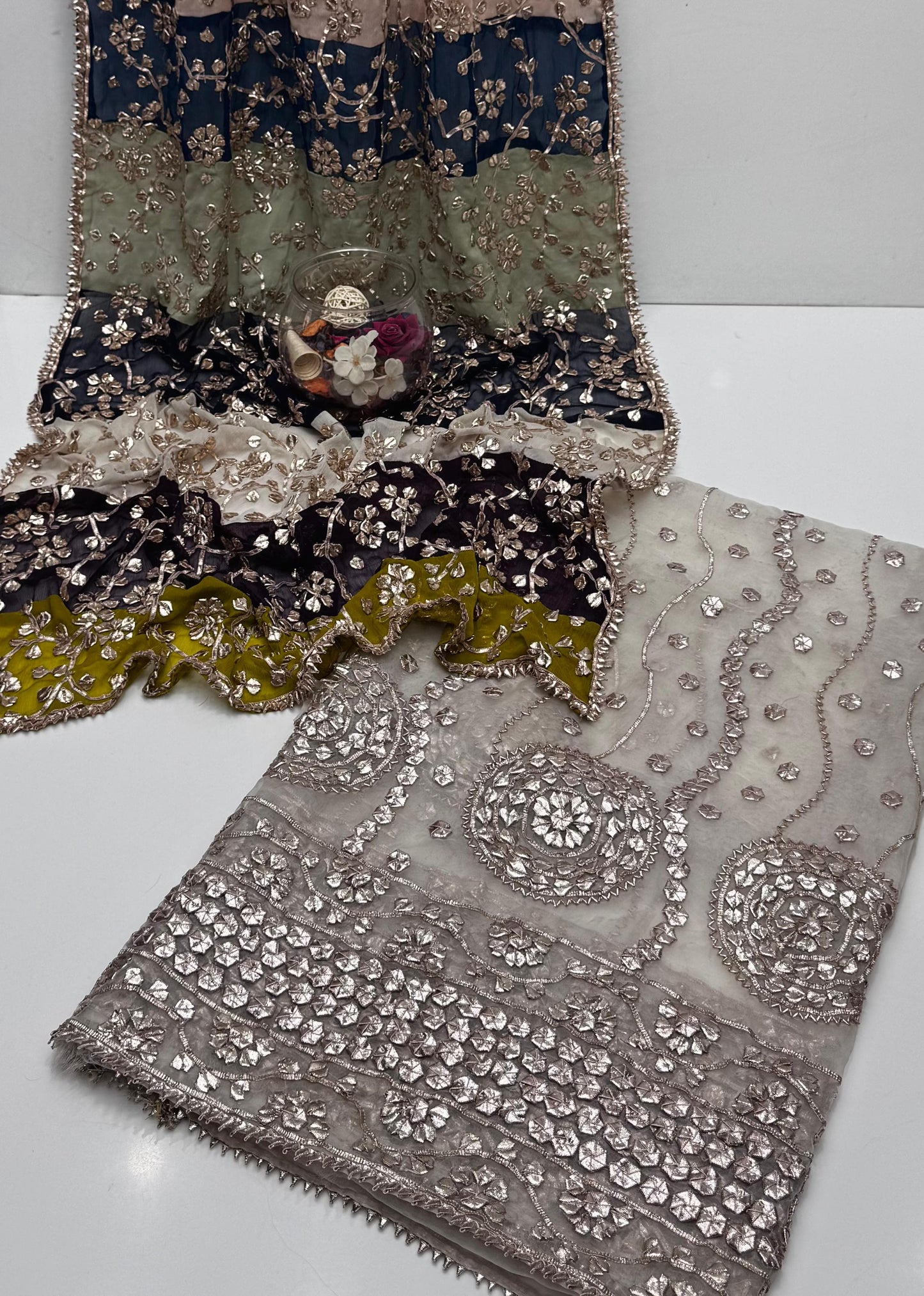 GOTA WORK ON ORGANZA