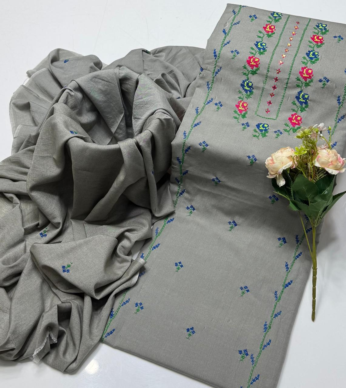 HANDMADE KHADDI LAWN