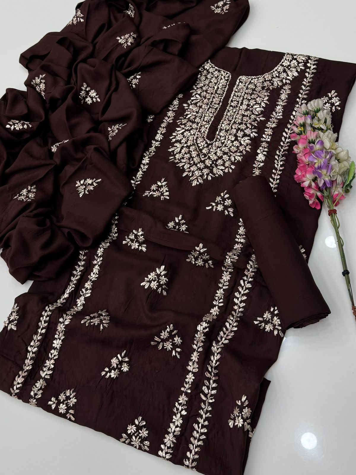 LINEN GOTA WORK SUITS
