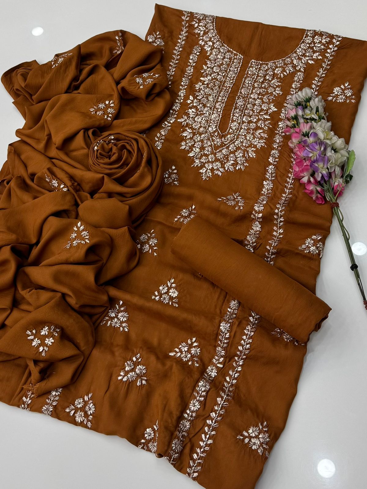 LINEN GOTA WORK SUITS